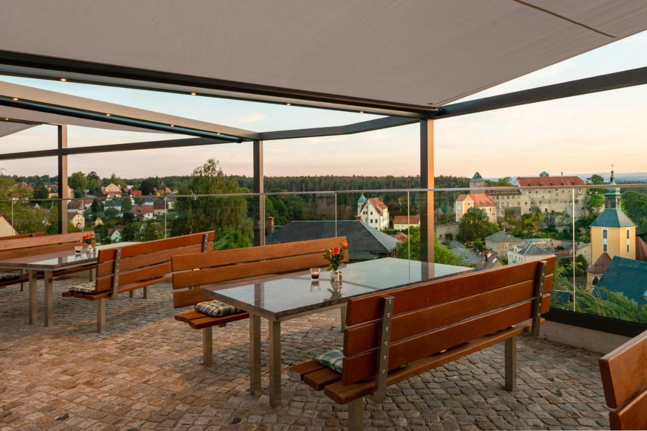 Hotel Zur Aussicht ホーンシュタイン エクステリア 写真