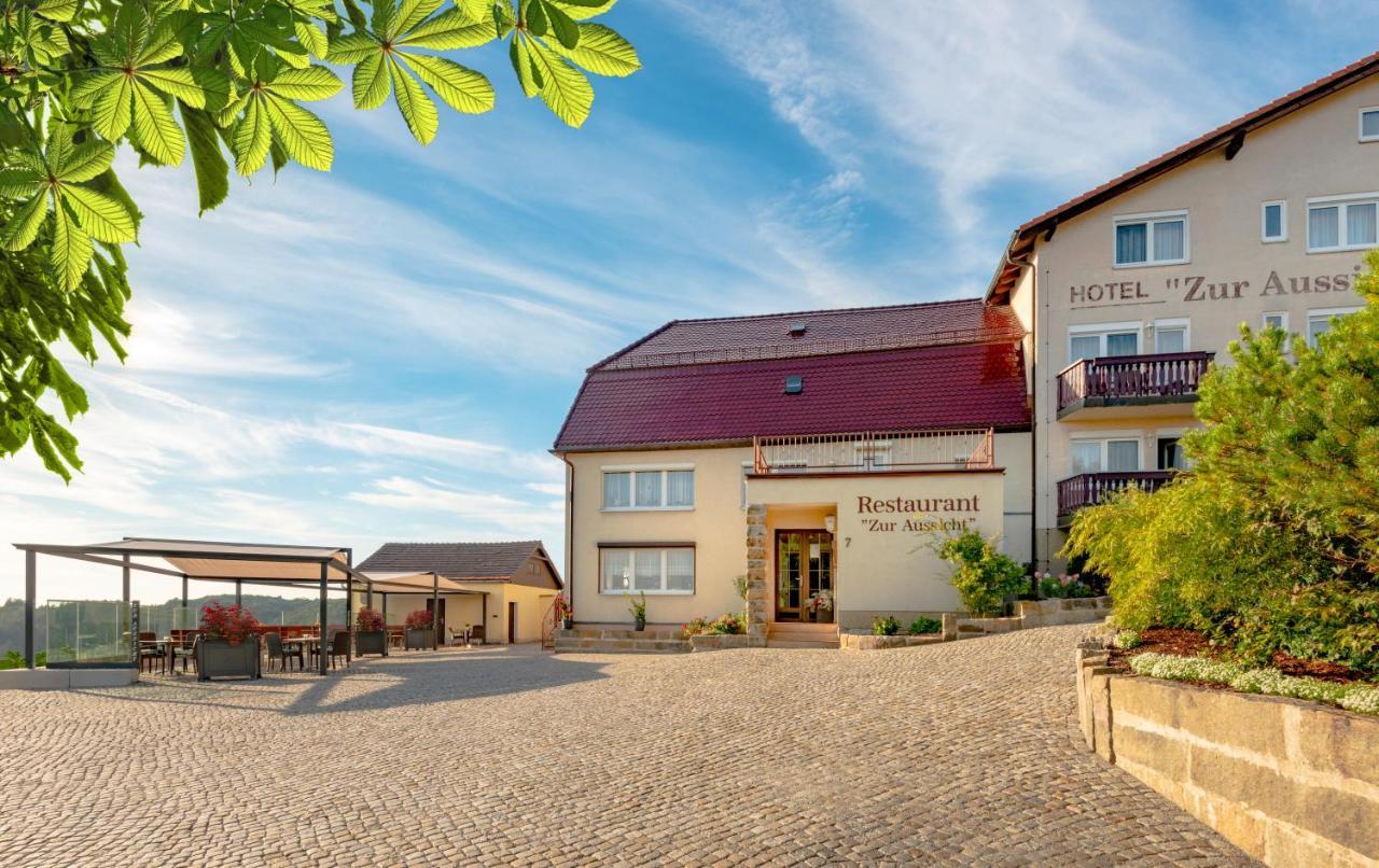Hotel Zur Aussicht ホーンシュタイン エクステリア 写真