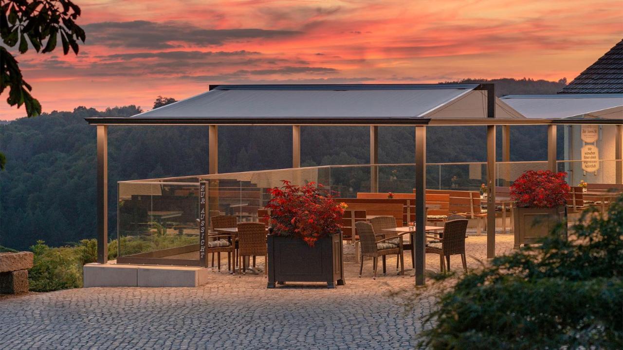 Hotel Zur Aussicht ホーンシュタイン エクステリア 写真